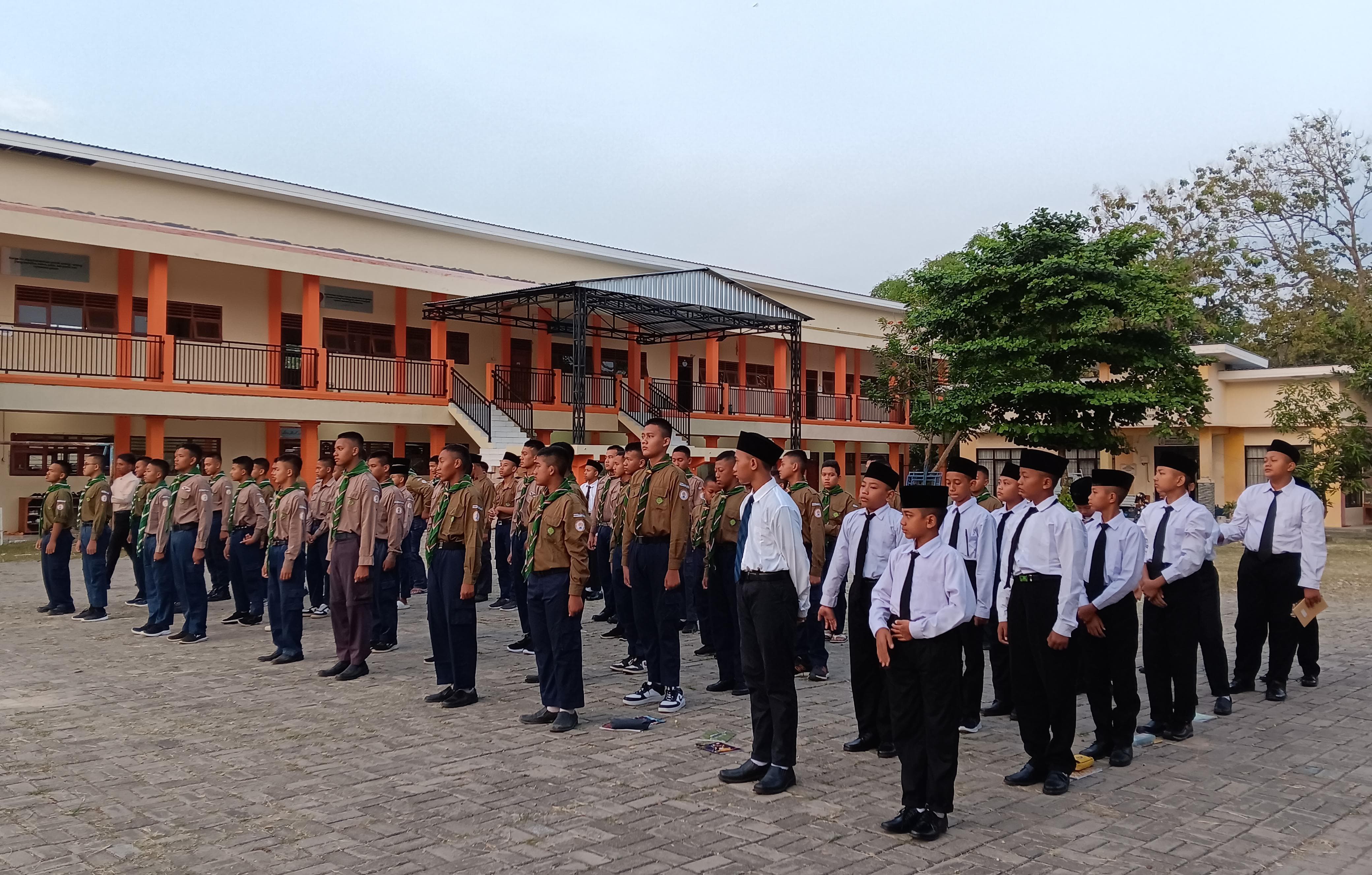 Pondok Pesantren Muhammadiyah At-Tajdid Kampus 2 Gelar Apel Masuk Tahun Ajaran Baru 2025/2026